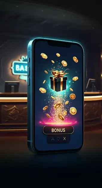 Overzicht van B7 Casino bonussen, inclusief een welkomstpakket banner met gratis spins en bonusgeld, gericht op nieuwe spelers in 2024.