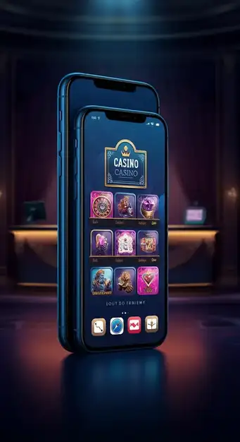 Een dynamisch overzicht van het B7 Casino platform met diverse slots en live casinotafels, illustrerend de brede selectie van 6000+ spellen.